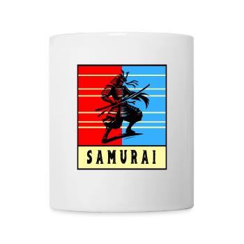 Retro Samurai Warrior - Mug - white - Front
