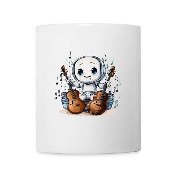 The Robotic Cellist - Mug - white - Front
