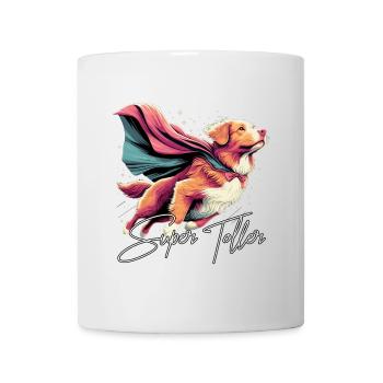Super Dog Nova Scotia Duck Tolling Retriever - Mug blanc - blanc - Devant