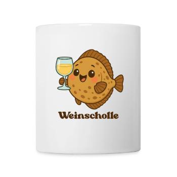 WEINSCHOLLE - Tasse - Weiß - Vorne