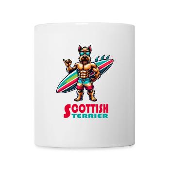 Scottish Terrier Surfer - Mug - white - Front
