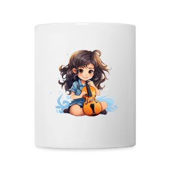 Der aufstrebende Geiger - Tasse - Weiß - Vorne