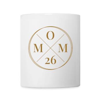 Mom 26 Baby Mutter Muttertag Geschenk Mama 2026 - Tasse - Weiß - Vorne
