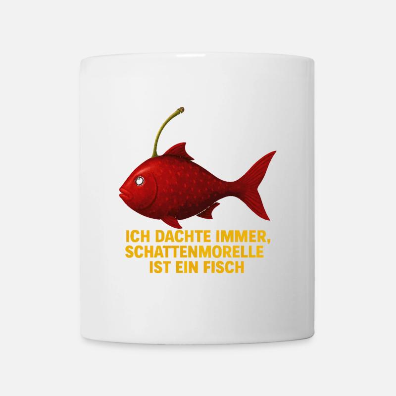Cerises griottes de poisson - Mug blanc - blanc