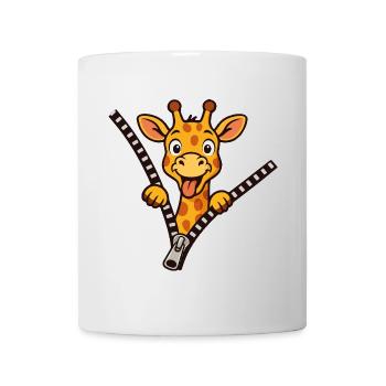 Naughty Giraffe - Mug - white - Front