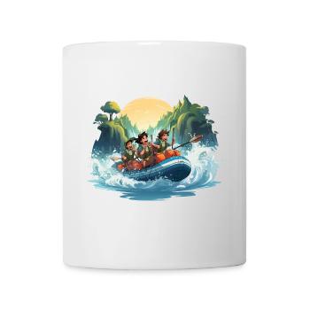 Les Raiders des Rapides - Mug blanc - blanc - Devant