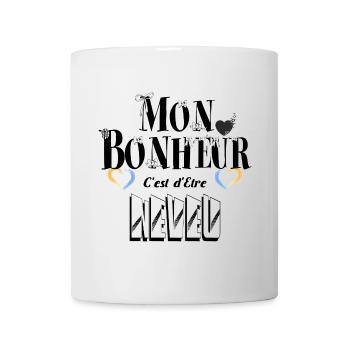 Mon Bonheur C'est d'Etre Neveu - Mug blanc - blanc - Devant