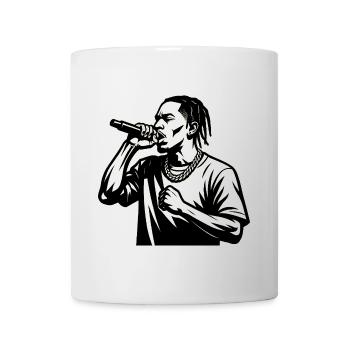 HipHop, rapper. - Tasse - Weiß - Vorne