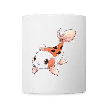 Cute showa koi carp - Mug - white - Front