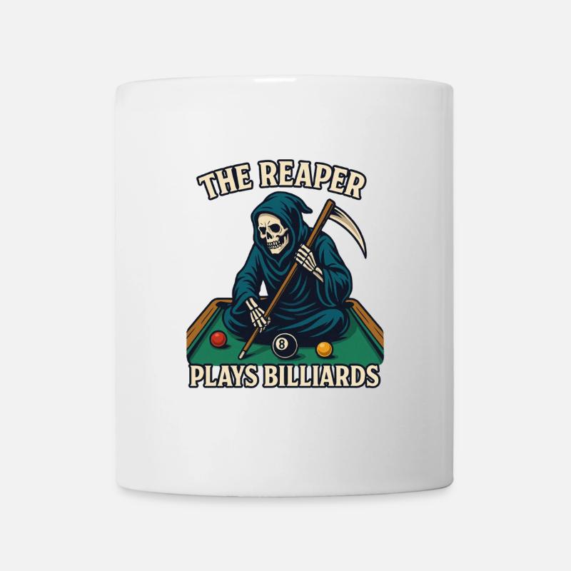Reaper Billiard Legend - Tasse - Weiß