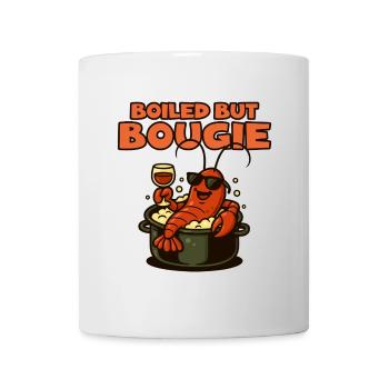 Homard bouilli mais bouge dans la marmite - Mug blanc - blanc - Devant