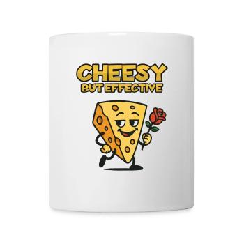 Cheesy Rose Charm Cartoon - Mug - white - Front