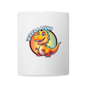 Dinosaure WRRRAAHHH - Mug blanc - blanc - Devant