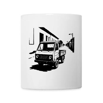 Multifonctionnel Power Retro - Mug blanc - blanc - Devant