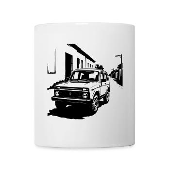 Classique de légende tout-terrain - Mug blanc - blanc - Devant