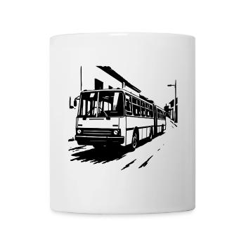 Ostblock-Bus Legende - Tasse - Weiß - Vorne