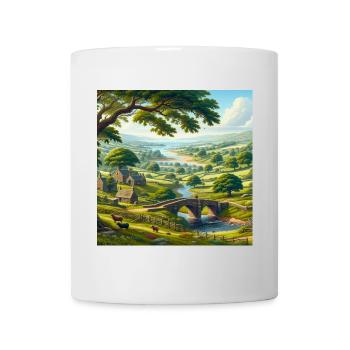 Vivid nature view - Mug - white - Front