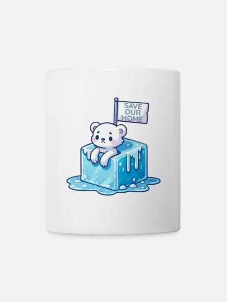 Retten Sie unser Zuhause - Tasse - Weiß