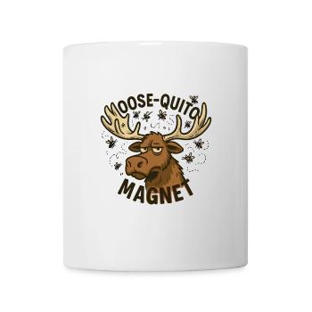 Elch Quittin Magnet Design - Tasse - Weiß - Vorne