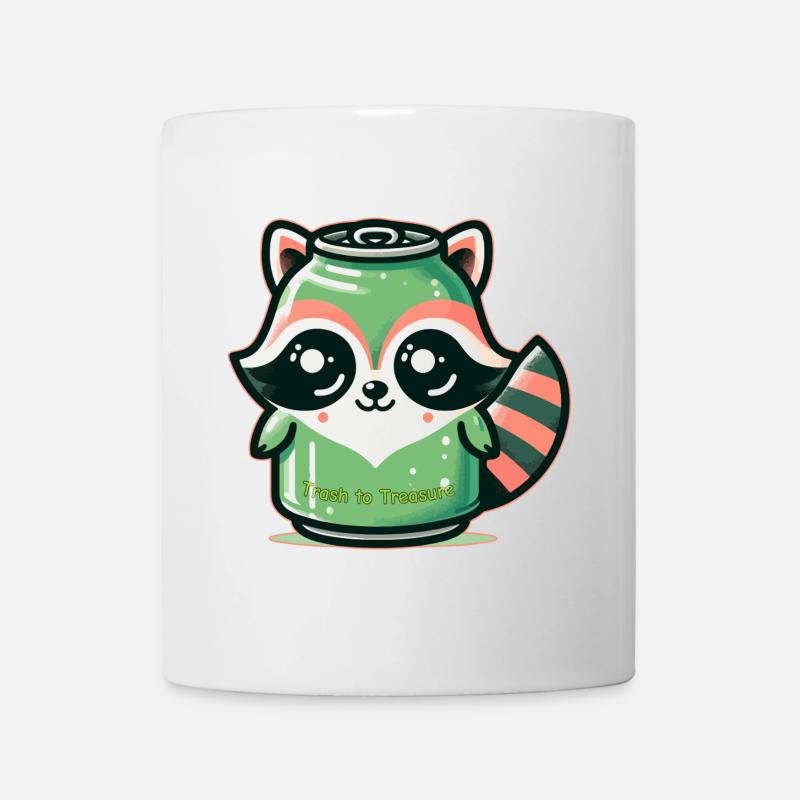 Müll zum Schatz - Tasse - Weiß