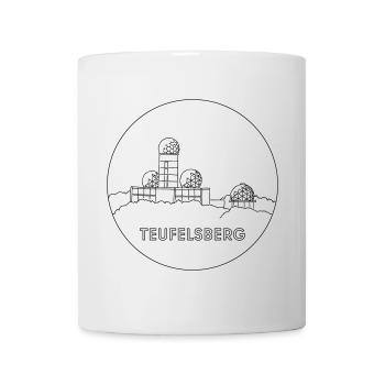 Teufelsberg, Berlin - Mug blanc - blanc - Devant