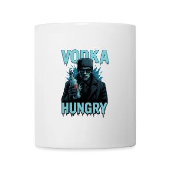 Vodka Hungry – Frostiger Look - Tasse - Weiß - Vorne