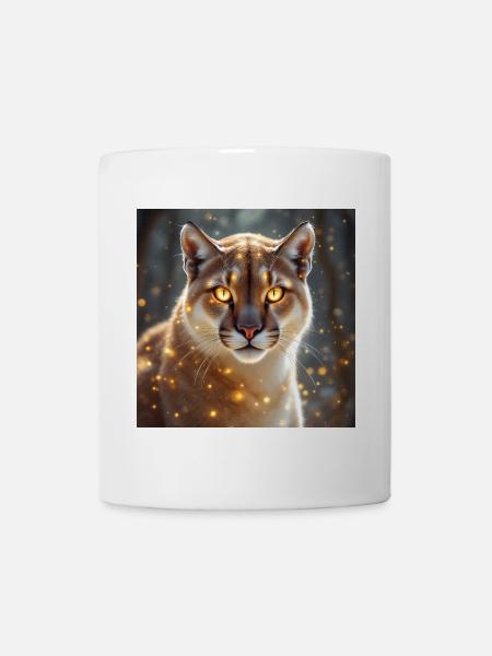 Power Animal Cougar - Mug - white
