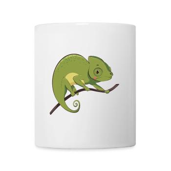 Chamäleon - Tasse - Weiß - Vorne