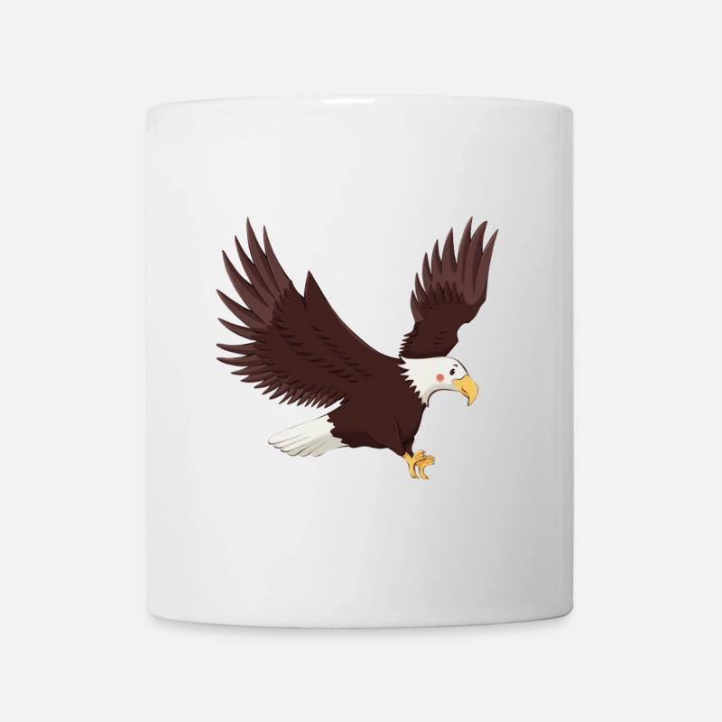 Adler - Tasse - Weiß
