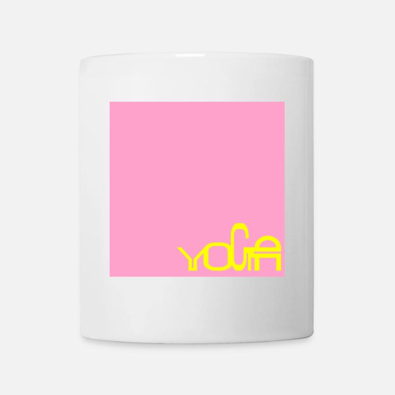 YOGA - Tasse - Weiß