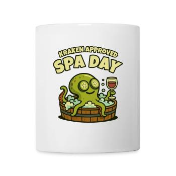 Journée Spa du Kraken - Mug blanc - blanc - Devant