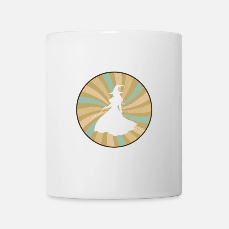 Chaudron de sorcière - Mug blanc - blanc