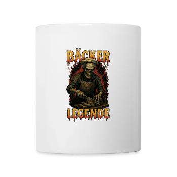 Bäcker Legende - Tasse - Weiß - Vorne