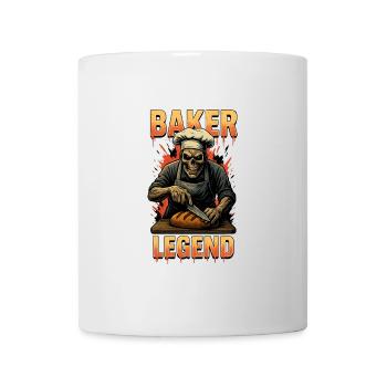 Bäcker Legende - Tasse - Weiß - Vorne