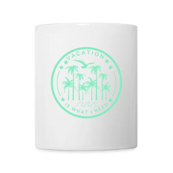 Tropical holiday moment - Mug - white - Front