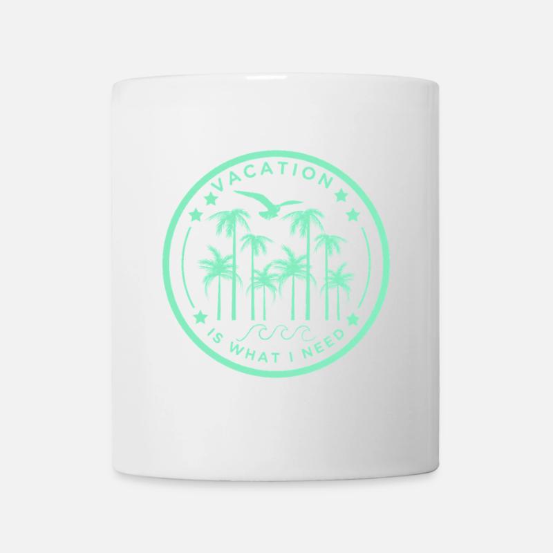 Tropical holiday moment - Mug - white