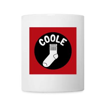 Chaussettes cool et dicton drôle - Mug blanc - blanc - Devant