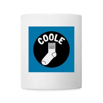 Chaussettes cool et dicton drôle - Mug blanc - blanc - Devant