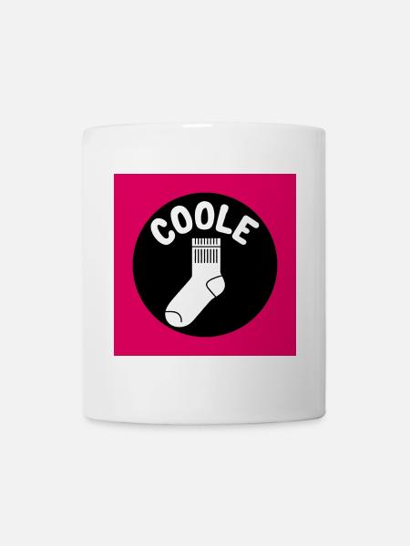 Cool sock socks and funny saying - Mug - white