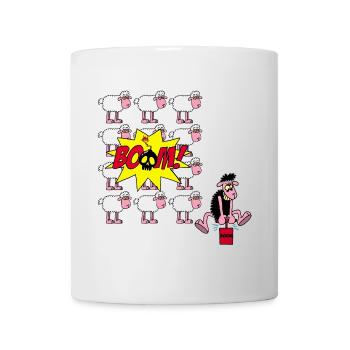 The black sheep strikes again - Mug - white - Front
