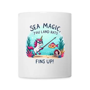 Sea Magic with Unicorn - Mug - white - Front