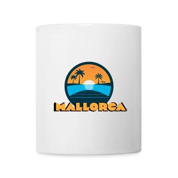 Mallorca Sonnenuntergang - Tasse - Weiß - Vorne