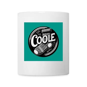 Coole Socke Socken und lustiger Spruch - Tasse - Weiß - Vorne