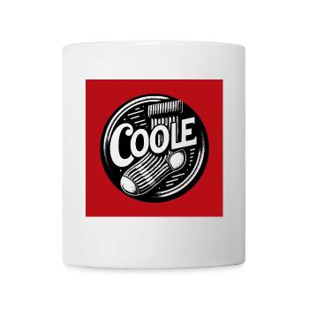 Coole Socke Socken und lustiger Spruch - Tasse - Weiß - Vorne