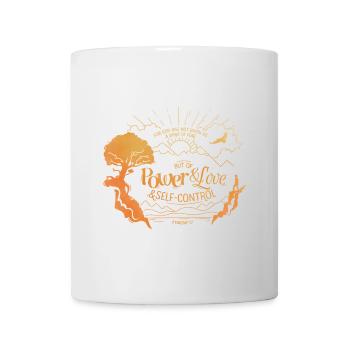 God has not given us a spirit of fear - Mug - white - Front