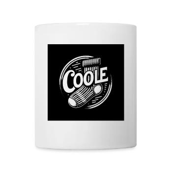Coole Socke Socken und lustiger Spruch - Tasse - Weiß - Vorne