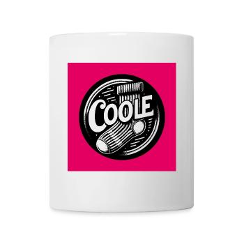 Coole Socke Socken und lustiger Spruch - Tasse - Weiß - Vorne