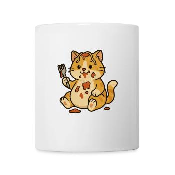 Katzenbolognese - Tasse - Weiß - Vorne