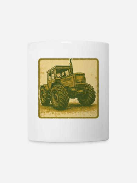 Ackerbeißer - Tasse - Weiß