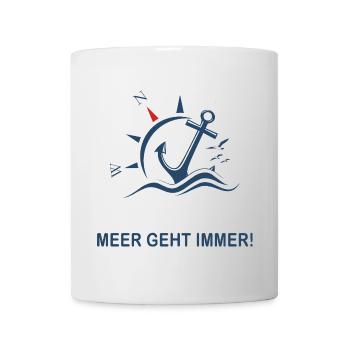 The sea always works - Mug - white - Front